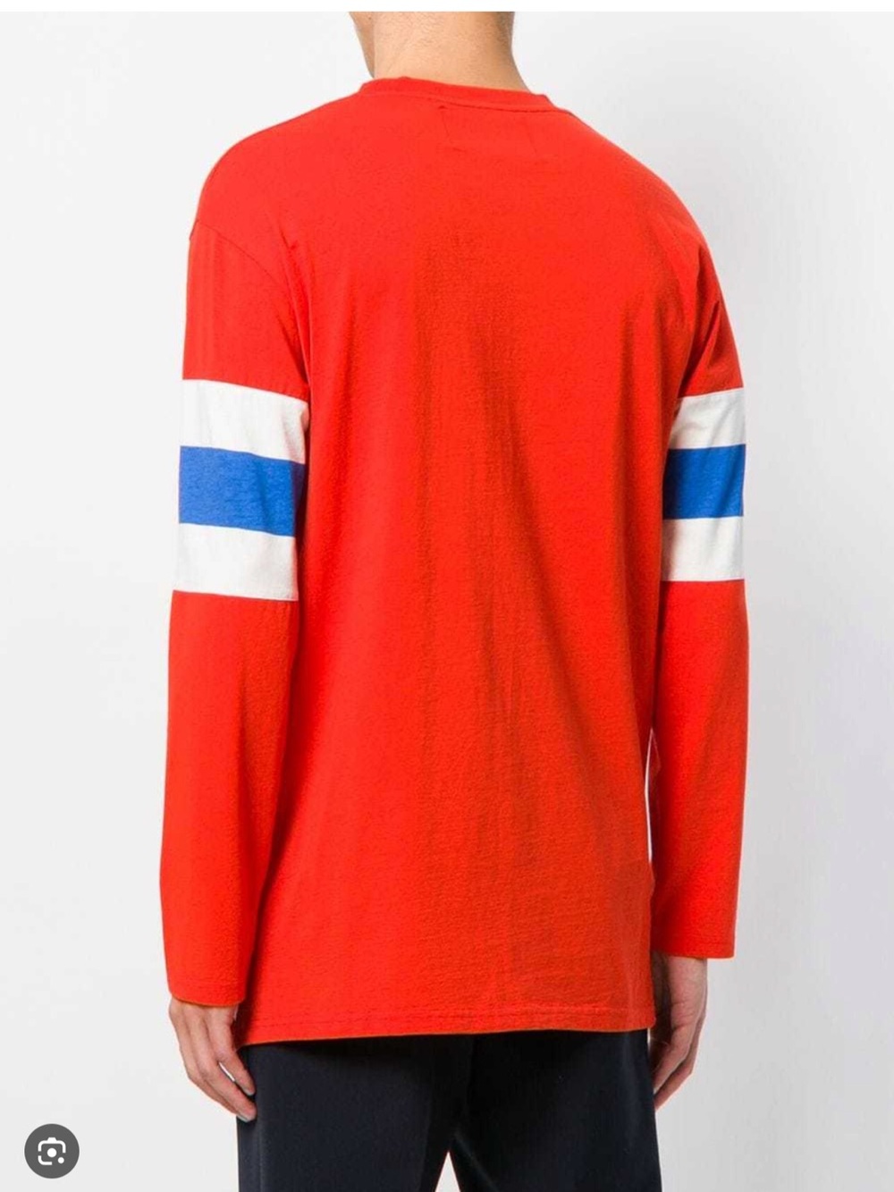 Henrik Vibskov measuring unit ruler tshirt the svipsies red large - Picture 2 of 7